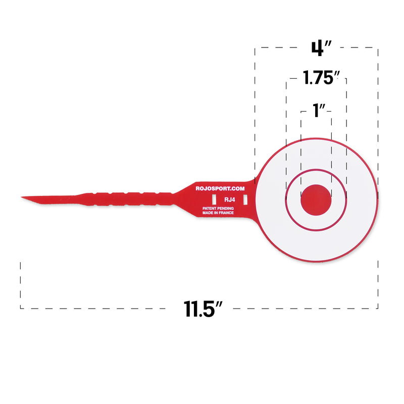 red shooting target